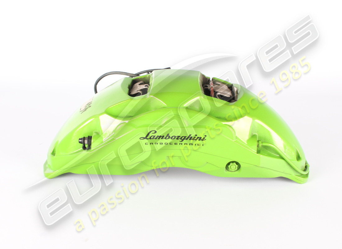 gebrauchter lamborghini bremssattel 21 keramik 10k. teilenummer 4m0615105kp (1)