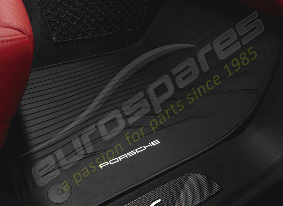 neu porsche allwetter fussmatten (schwarz). teilenummer 97004480009 (1)