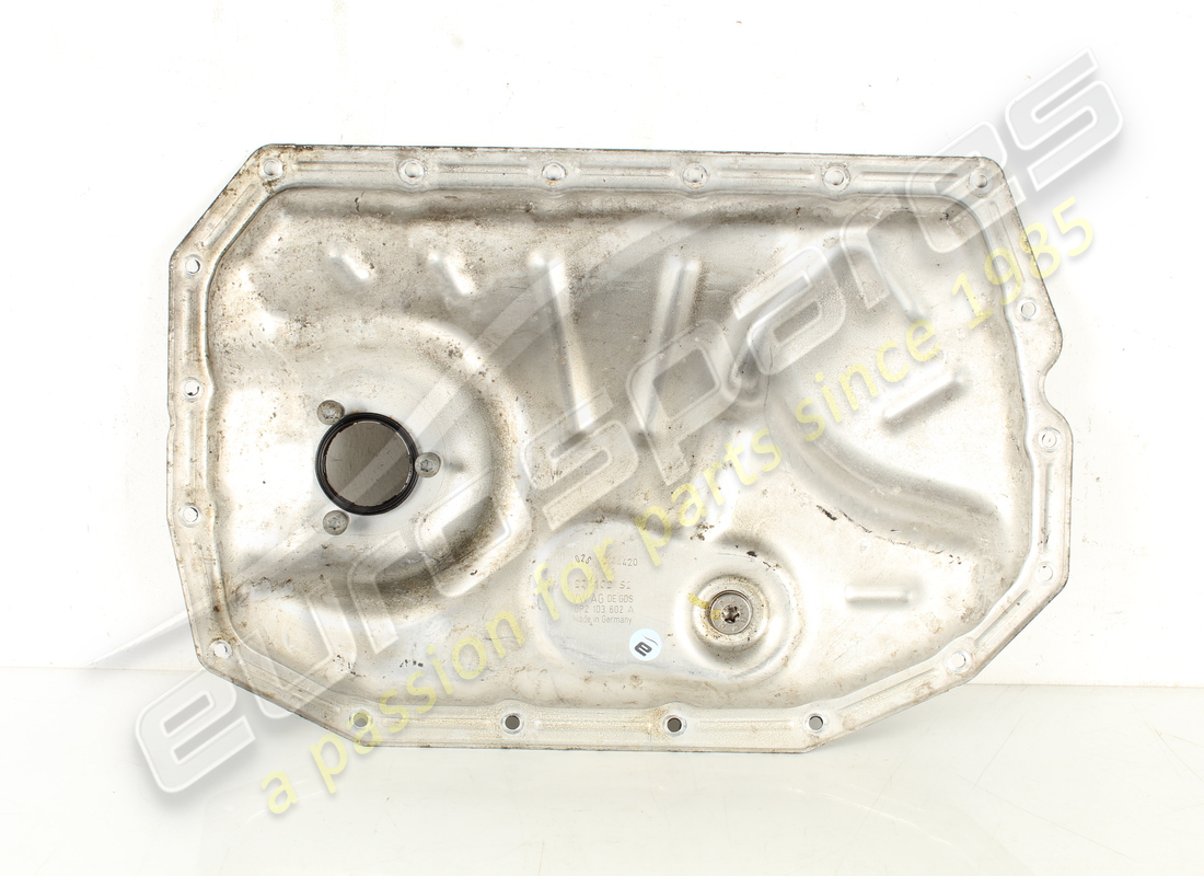 gebrauchte ölwanne lamborghini mit öffnung für teilenummer 0p2103602a (2)