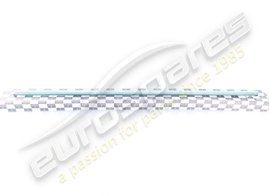 NEW MASERATI LH FRONT GLASS SCRAPER GASKE. PART NUMBER 670157599 (1) new maserati lh front glass scraper gaske. part number 670157599 (1)