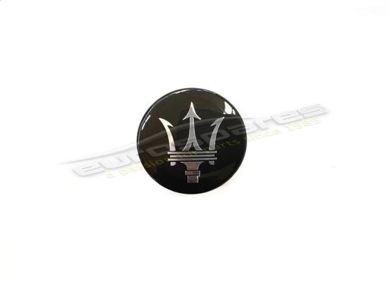 neu maserati radabzeichen (60mm gesicht) teilenummer 670123128