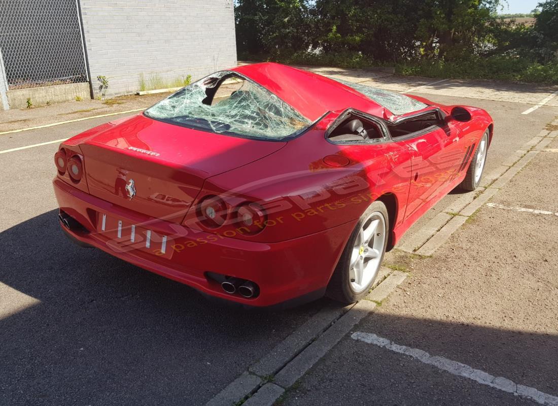 ferrari 550 maranello mit 7,765 kilometern, vorbereitet für den abbau #5