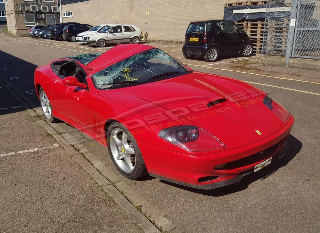 ferrari 550 maranello mit 7,765 kilometern, vorbereitet für den abbau #7