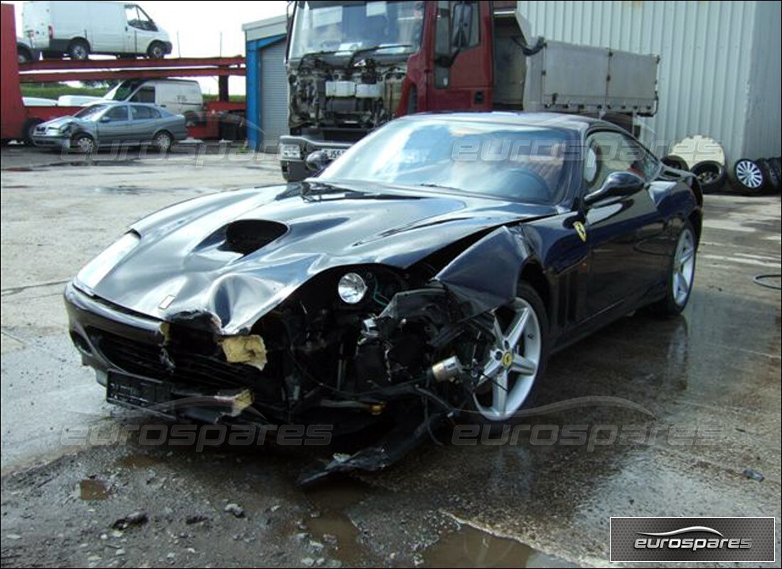 ferrari 575m maranello mit 7,475 kilometern, vorbereitet für den abbau #3