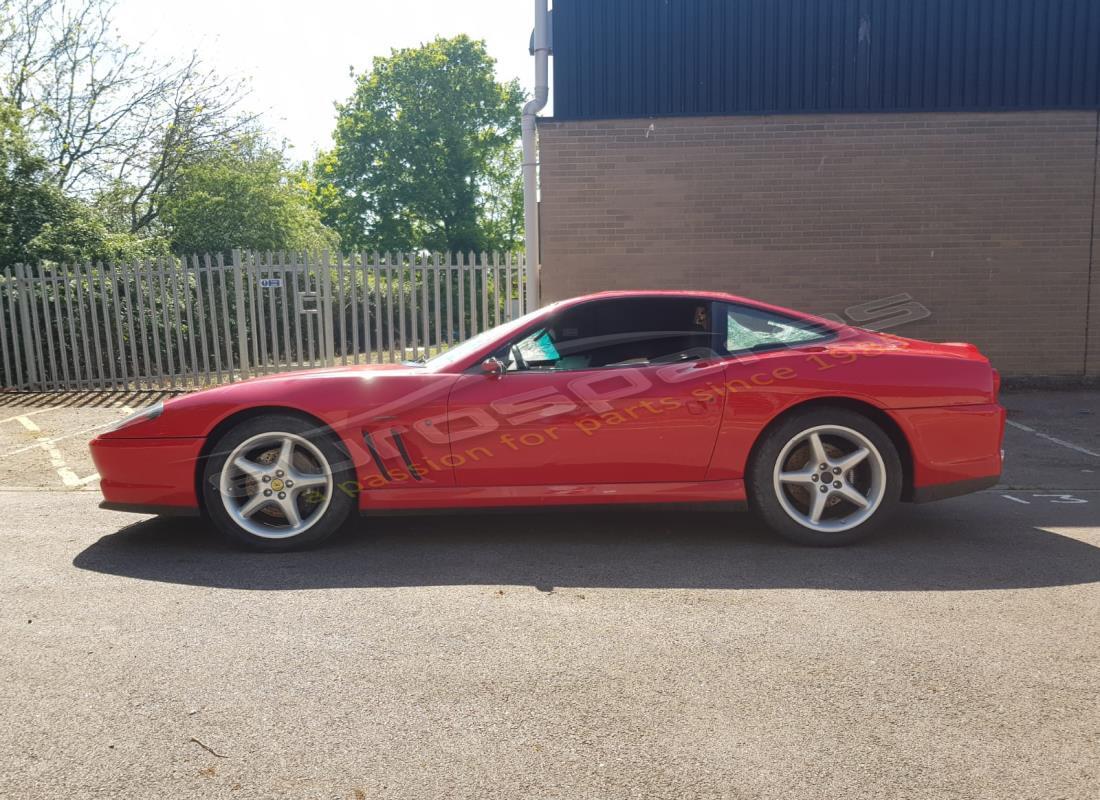 ferrari 550 maranello mit 7,765 kilometern, vorbereitet für den abbau #2