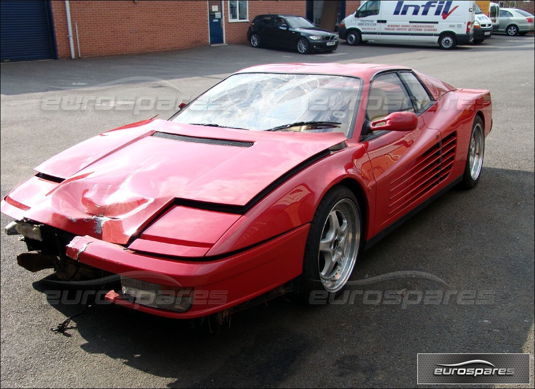 ferrari testarossa (1990) mit 33,992 miles, bereit zur demontage #1