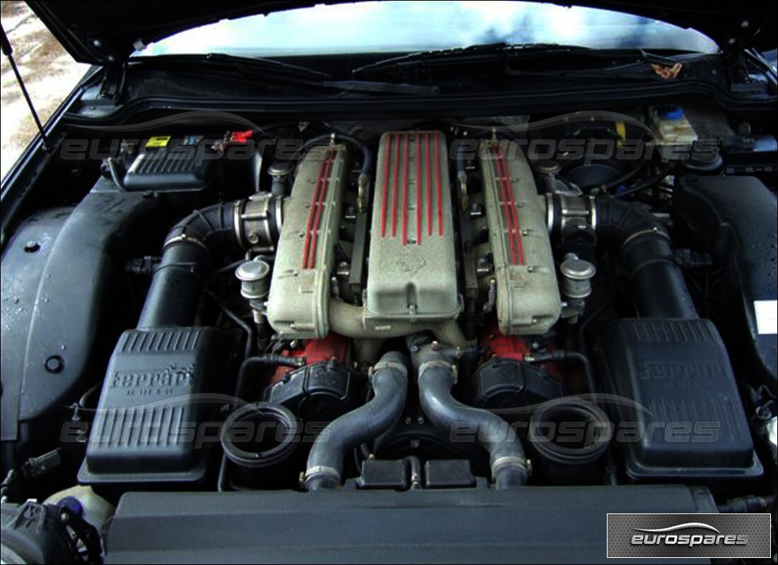 ferrari 575m maranello mit 7,475 kilometern, vorbereitet für den abbau #8