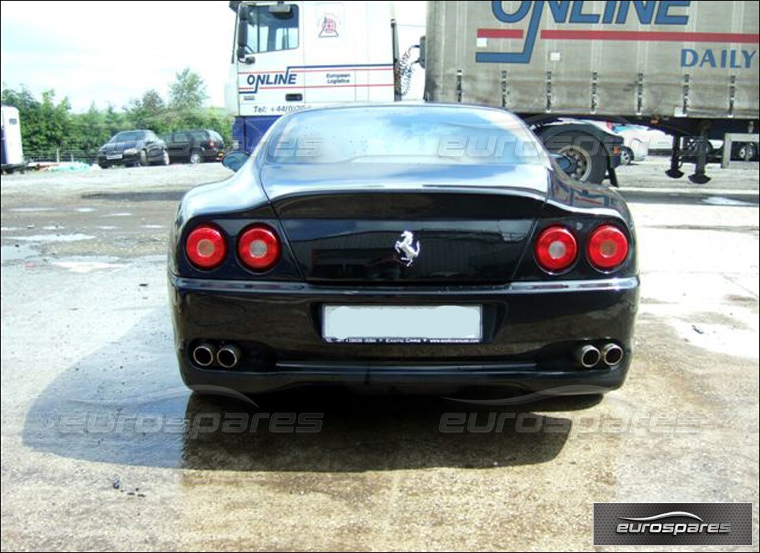 ferrari 575m maranello mit 7,475 kilometern, vorbereitet für den abbau #5