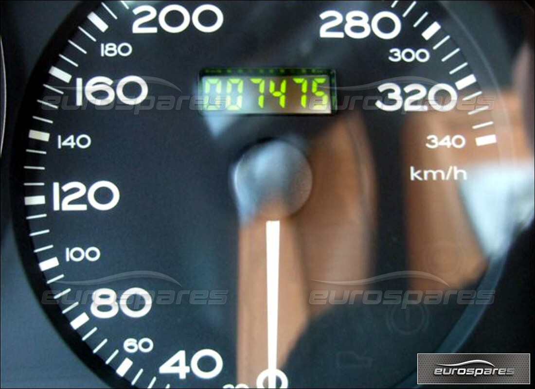 ferrari 575m maranello mit 7,475 kilometern, vorbereitet für den abbau #7