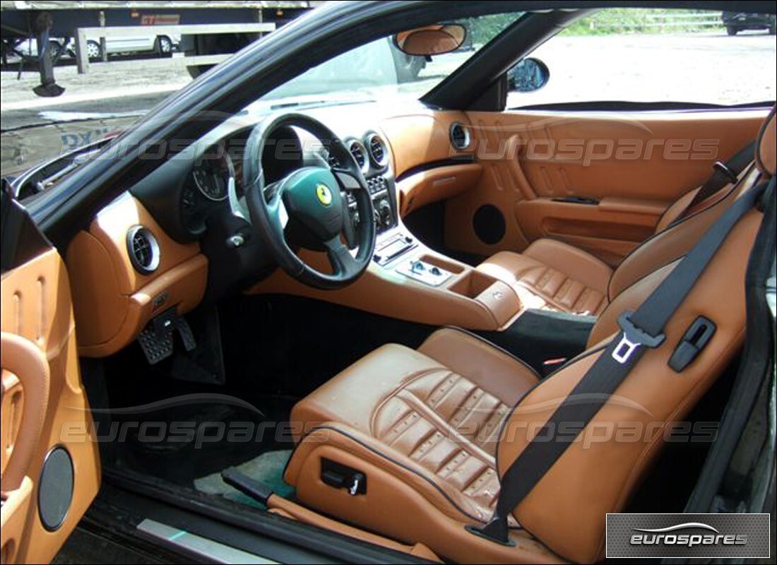 ferrari 575m maranello mit 7,475 kilometern, vorbereitet für den abbau #6