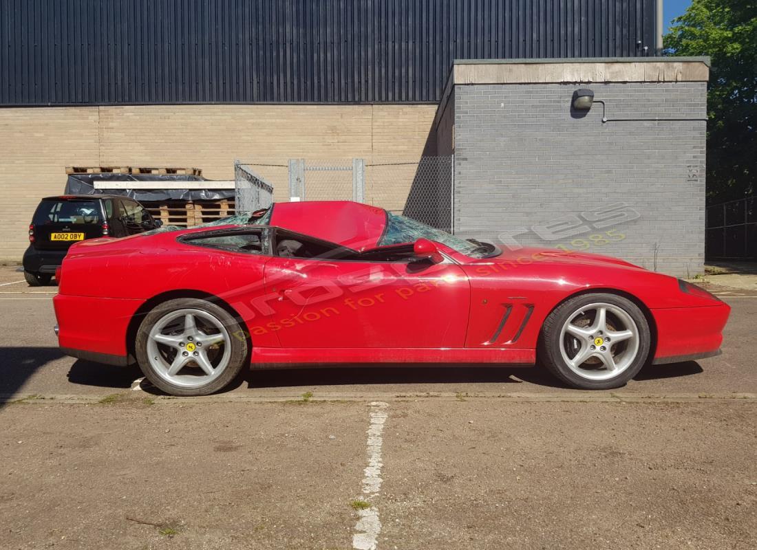 ferrari 550 maranello mit 7,765 kilometern, vorbereitet für den abbau #6