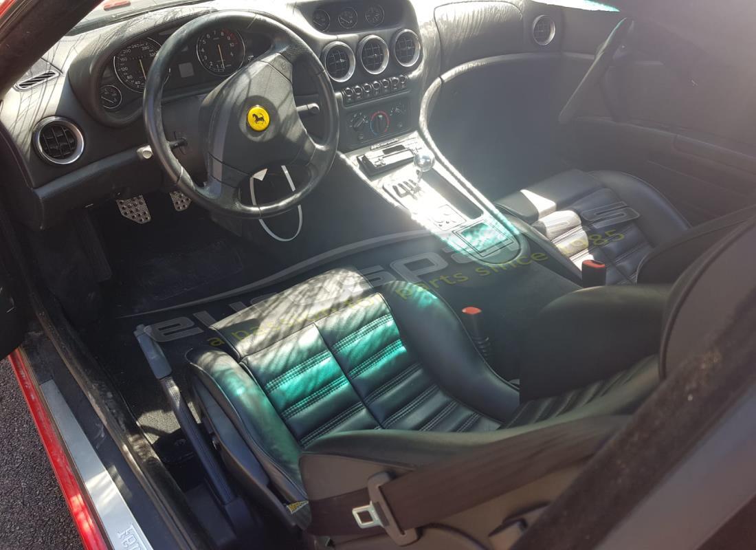 ferrari 550 maranello mit 7,765 kilometern, vorbereitet für den abbau #9