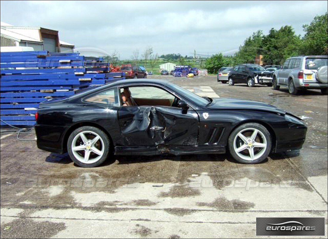 ferrari 575m maranello mit 7,475 kilometern, vorbereitet für den abbau #2
