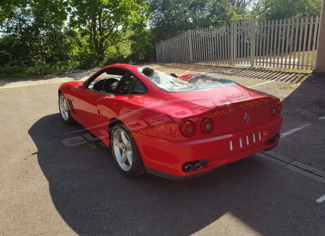 ferrari 550 maranello mit 7,765 kilometern, vorbereitet für den abbau #3